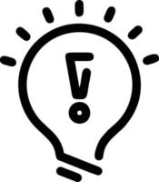 Idea solution icon symbol vector image. Illustration of the creative innovation concept design. EPS 10