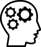 Idea solution icon symbol vector image. Illustration of the creative innovation concept design. EPS 10