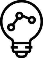 Idea solution icon symbol vector image. Illustration of the creative innovation concept design. EPS 10