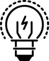 Idea solution icon symbol vector image. Illustration of the creative innovation concept design. EPS 10