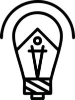 Idea solution icon symbol vector image. Illustration of the creative innovation concept design. EPS 10