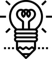 Idea solution icon symbol vector image. Illustration of the creative innovation concept design. EPS 10