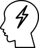 Idea solution icon symbol vector image. Illustration of the creative innovation concept design. EPS 10