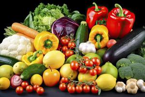 fresh organic vegetables food photo