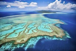 Great Barrier Reef - Aerial View photo