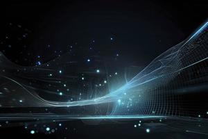Abstract technology background Hi-tech communication concept innovation background vector illustration photo