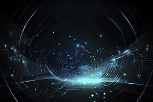 Abstract technology background Hi-tech communication concept innovation background vector illustration photo