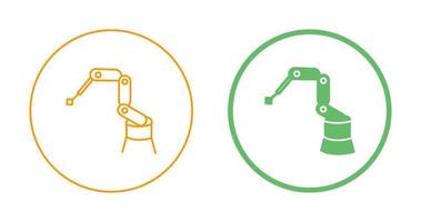 Industrial Robot Vector Icon