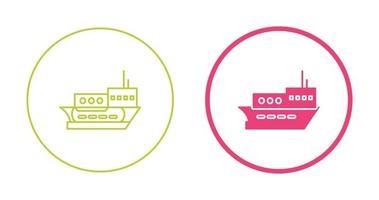 Delivery Ship Vector Icon