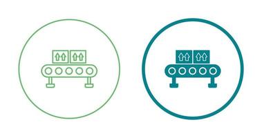 Assembly Line Vector Icon