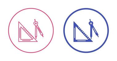 Set Square Vector Icon