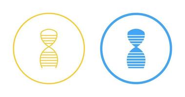 icono de vector de estructura de adn