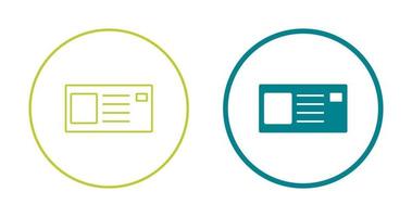 Identity Card Vector Icon