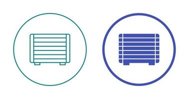 Gas Heater Vector Icon