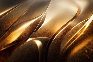 Abstract gold background. . photo