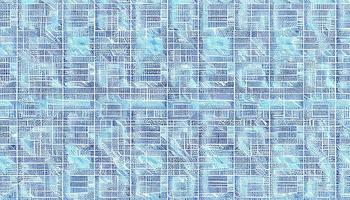 Abstract non regular pattern micro chip. Ai  generated photo