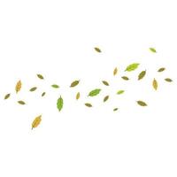 green leaf ecology nature element background vector icon of go green