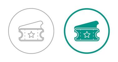 Ticket Vector Icon