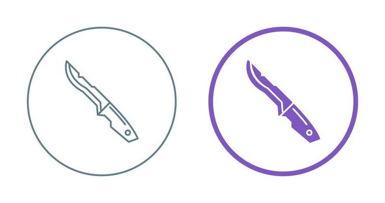 Dagger Vector Icon
