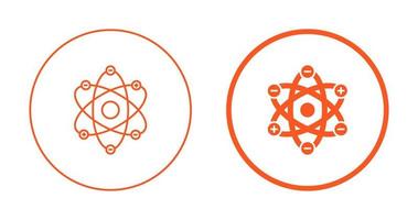 Atom Structure Vector Icon