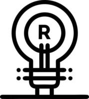 Idea solution icon symbol vector image. Illustration of the creative innovation concept design. EPS 10