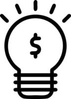 Idea solution icon symbol vector image. Illustration of the creative innovation concept design. EPS 10