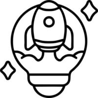 Idea solution icon symbol vector image. Illustration of the creative innovation concept design. EPS 10