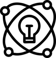 Idea solution icon symbol vector image. Illustration of the creative innovation concept design. EPS 10
