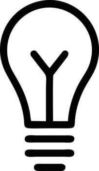 Idea solution icon symbol vector image. Illustration of the creative innovation concept design. EPS 10