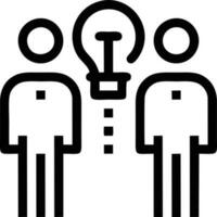 Idea solution icon symbol vector image. Illustration of the creative innovation concept design. EPS 10