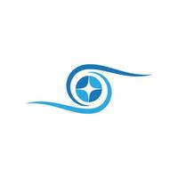 Eye Care vector logo design