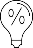 Idea solution icon symbol vector image. Illustration of the creative innovation concept design. EPS 10