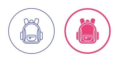 Backpack Vector Icon