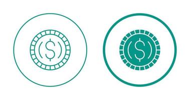 Coin Vector Icon