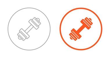 Dumbbell Vector Icon