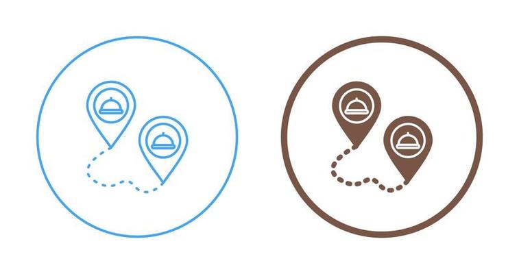 Route Vector Icon