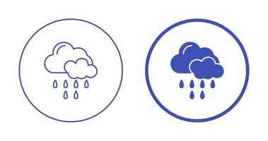 Rain Vector Icon