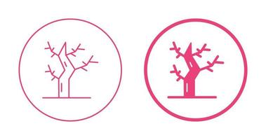 Dry Tree Vector Icon