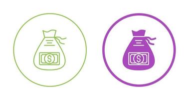 Money Bag Vector Icon