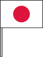 Japans vlag icoon PNG