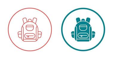 Backpack Vector Icon