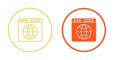 Browser Vector Icon