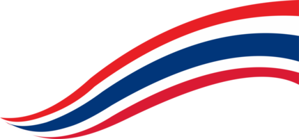 Thailand vlag PNG