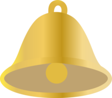 Glocke Gold png