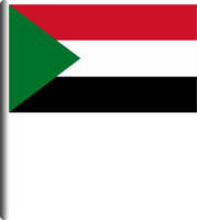 Sudan-Flagge png