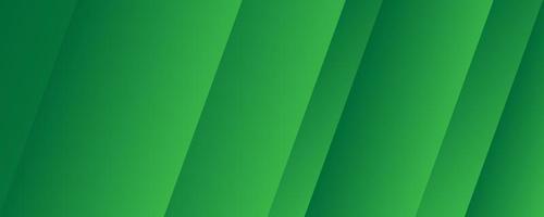 Green Banner Abstract Background vector