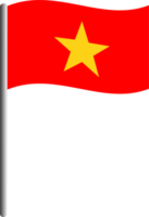 Vietnam vlag icoon PNG