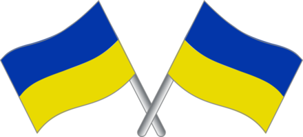 ukraina flagga ikon png