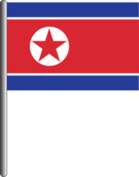 nord Corea bandiera png