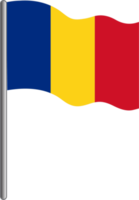 Romania flag PNG